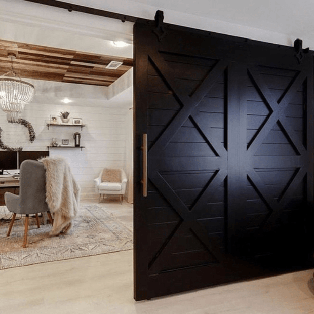 CONTEMPORARY BARN DOORS BY PRESCOTT SHUTTERS