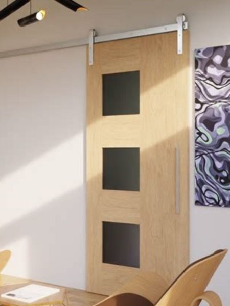 CONTEMPORARY BARN DOORS FROM PRESCOTT SHUTTERS